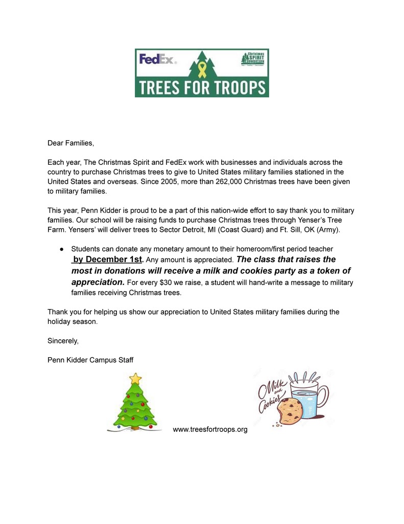 Trees for Troops